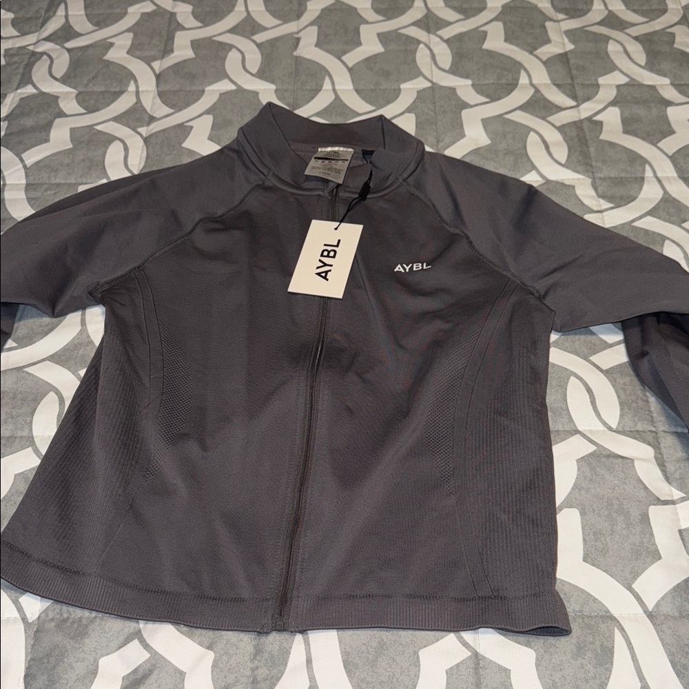 AYBL Charcoal Full-Zip Jacket
